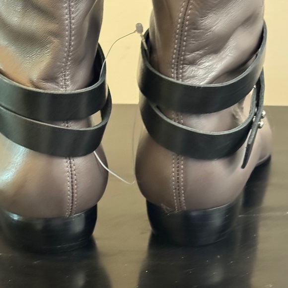 Like New Pour La Victoire Gray Over the Knee Pull Up Boots - Picture 9 of 11